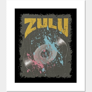 Zulu Vintage Vynil Posters and Art